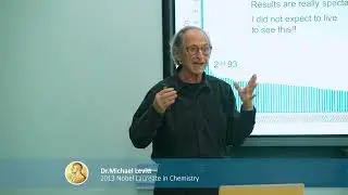 AI powered Drug Discovery lecture by Dr  Michael Levitt, 2013 Nobel Laureate in