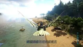 ARK Survival Evolved Leedsichthys Attack OMFG