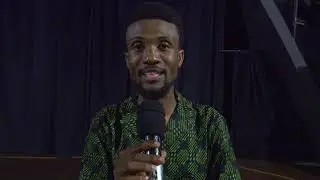 performance po&eacute;tique en hommage &agrave; l'&eacute;crivain Ahmadou Kourouma