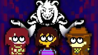 Finally Beating Undertale Red and Yellow... (True Pacifist)
