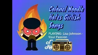 🙄 Colonel Noodle Hates Girlish Songs! #parappatherapper