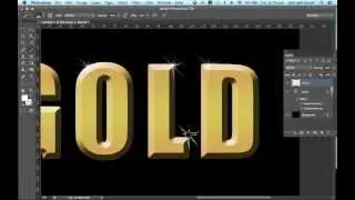 Realistic Gold Text Effect in Photoshop *Voice Tutorial*