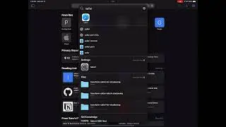 How to trigger iPadOS Search without a keyboard