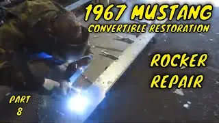 1967 Mustang Convertible Inner Rocker Panel Repair