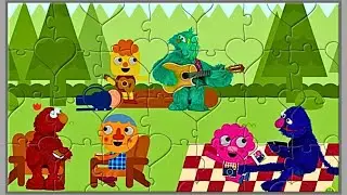 Hello Hello, What's Your Name? | Puzzle | Nursery Rhymes | Sesame Street feat Super Simple Songs