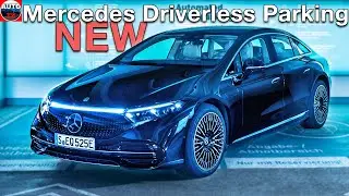NEW Mercedes EQS Driverless Parking System Level 4 - FEATURES, Explained (Intelligent Park Pilot)
