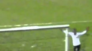 John Pantsil's lap of honour