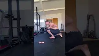 Deep (pistol) squats require good ankle flexibility.