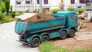 CRAZY RC Trucks & Construction Action at Chemnitz!