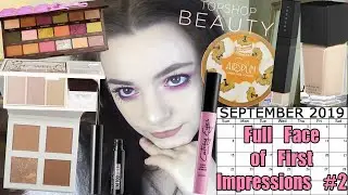 September's Full Face of First Impressions #2 (Topshop Beauty, Revolution, Flower Beauty, ETC)