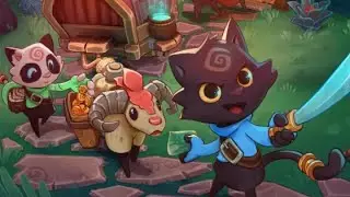 Wild Woods, where side-scrolling cat adventurers battle a deadly forest!