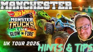 Hot Wheels Monster Trucks Live: GLOW AND FIRE, Manchester ao arena 2026.