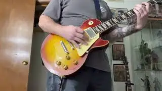 Gibson Custom Shop 1959 Les Paul Standard Re-Issue VOS Washed Cherry Sunburst Tone Showcase.