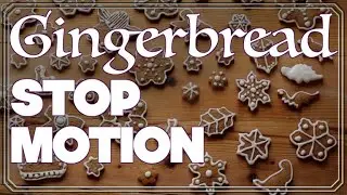 Stop Motion Gingerbread ✼ M&eacute;zeskal&aacute;cs ✼ Hungarian Cookies for Christmas