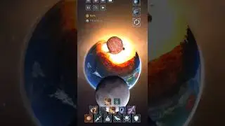 i sand moon in to Earth 🌎 solar smash #music