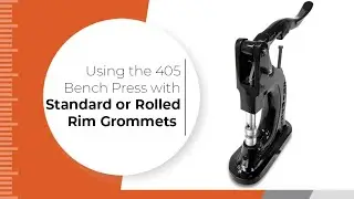 How to Use the Stimpson 405 Bench Press Set Standard Grommets & RRGSW Stimpson Instructional Series