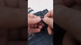 Did Button On Jeans Fall Off? No Problem!