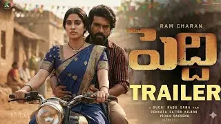 Peddi Trailer | Ram Charan | Janvi kapoor | Sukumar | Bucchibabu sana | Ar Rahman 