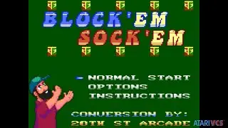 Block'em Sock'em - The new Atari VCS - Mockduck Plays Games
