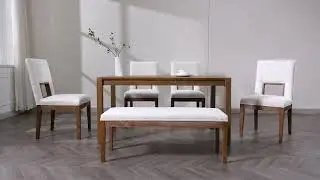 Lane Dining Room Table & Chair Set for 4 or 6 | DAYALANE Furniture