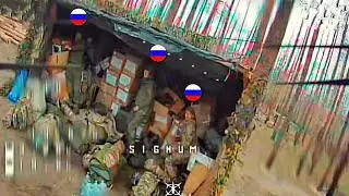 Беспилотники подразделения &laquo;Сигнум&raquo; уничтожают российских солдат, укрывшихся в мусоре.