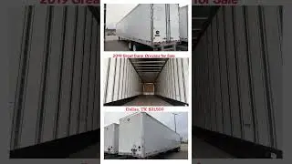 2019 Great Dane 53x102 Dry Vans for Sale!! Dallas, TX. Price $21,500  #trailer