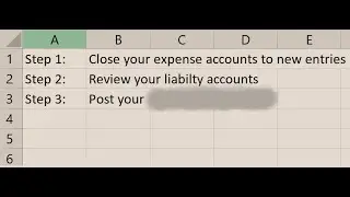1 - How to Balance the Books