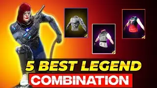 TOP 5 NO TOP LEGENDS LEVEL COMBINATION || 5 UNIQUE BUNDLE COMBINATION #BREAKFF