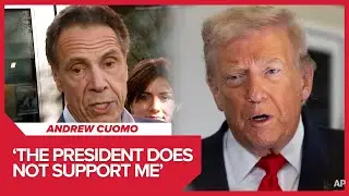 [WATCH] Andrew Cuomo's response to Donald Trump's endorsement