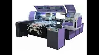 FEDAR FD-1868 Direct Textile Printer with 4pcs StarFire 1024 printheads.