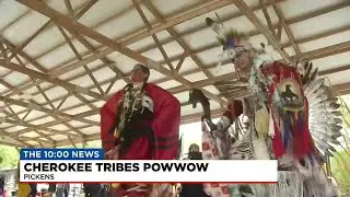 Eastern Southern Cherokee tribes hold powwow in Pickens