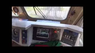 Dual Cab Locomotive cab Ride- Inside WDP4D Loco
