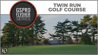 Видеообзор поля для гольфа GSPro &ndash; поле для гольфа Twin Run &ndash; спроектировано Д. Леносом.