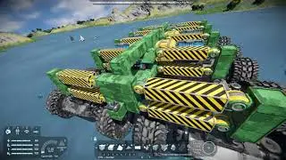 Space Engineers - a good large grid rover for extreme terrain