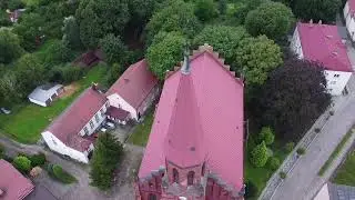 Bobolice  zachodniopomorskie z lotu ptaka