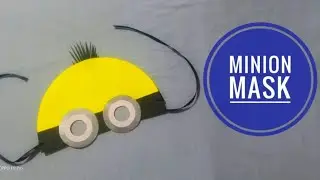 DIY: MINION MASK #minionthemeparty #minion #themeparty #diy #handmade #doityourself