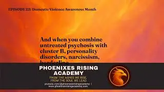 EPISODE 22  Domestic Violence Awareness Month