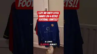 I got my hands on 4 retro football shirts....watch until the end to see which ones #ebay #retro