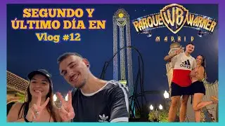 As&iacute; es Parque Warner Madrid en VERANO🎢 Pasamos MUCHA CALOR🥵 DIA 2 [AGOSTO 2022] #vlog12
