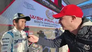 Mason Robertson (Babyrace Driver Academy &ndash; Parolin &ndash; IAME) WSK Final Cup 2024 RD1 Lonato MINI Gr.3