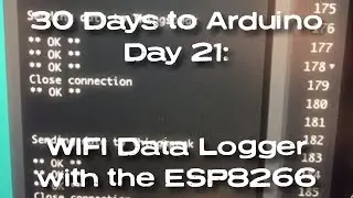 Arduino + ESP8266 Data Logger Using ESP8266-01 AT Commands