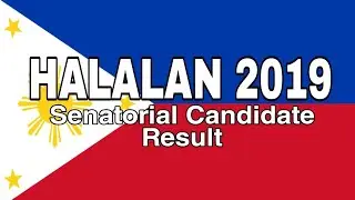 Halalan 2019 SENATORIAL RESULT ( TOP 12) - Eleksyon 2019