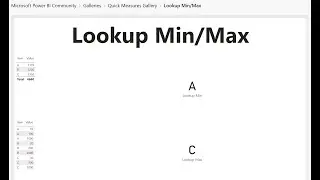 Microsoft Hates Greg - DAX Lookup Min Max in Microsoft Power BI