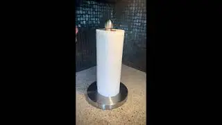The SIMPLEST of Kitchen Upgrades: Stainless Steel Paper Towel Holder