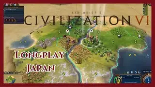 Civilization 6 - Longplay - Japan - Science Game (No commentary)