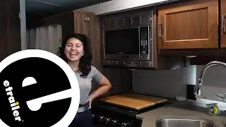 Greystone Built-In RV Convection Microwave Feature Review - 2021 Winnebago Vista Motorhome