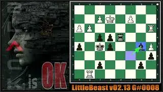 LittleBeast v02.13 - Sicilian Defense #stockfish #chessgame #chessstrategy #chesstactics #chess