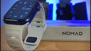NOMADS Apple Watch 6 Lunar Gray Sport Strap - Awesome waterproof band for EVERY Apple Watch ever!