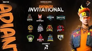 Radiants Invitational | #FreeFireIndia #FreeFire | FT. TOTAL GAMING, SRV-4AM, IND ELITE