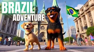 Daboo & Bol's Brazil Adventure | Fun Kids Song About Exploring Brazil